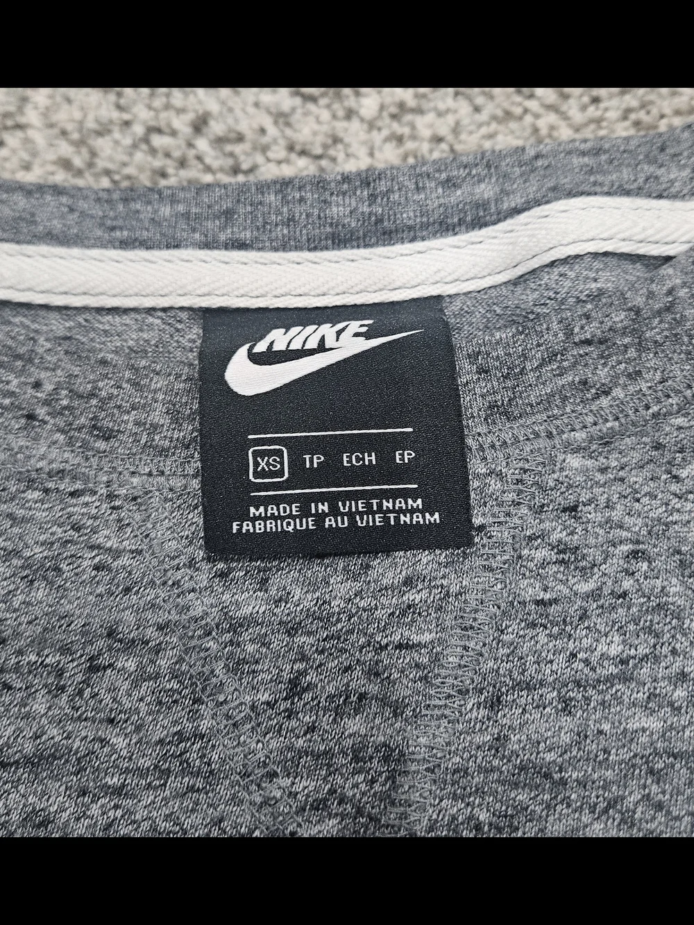 Nike Grey Long Sleeve Tunic Top/ Dress